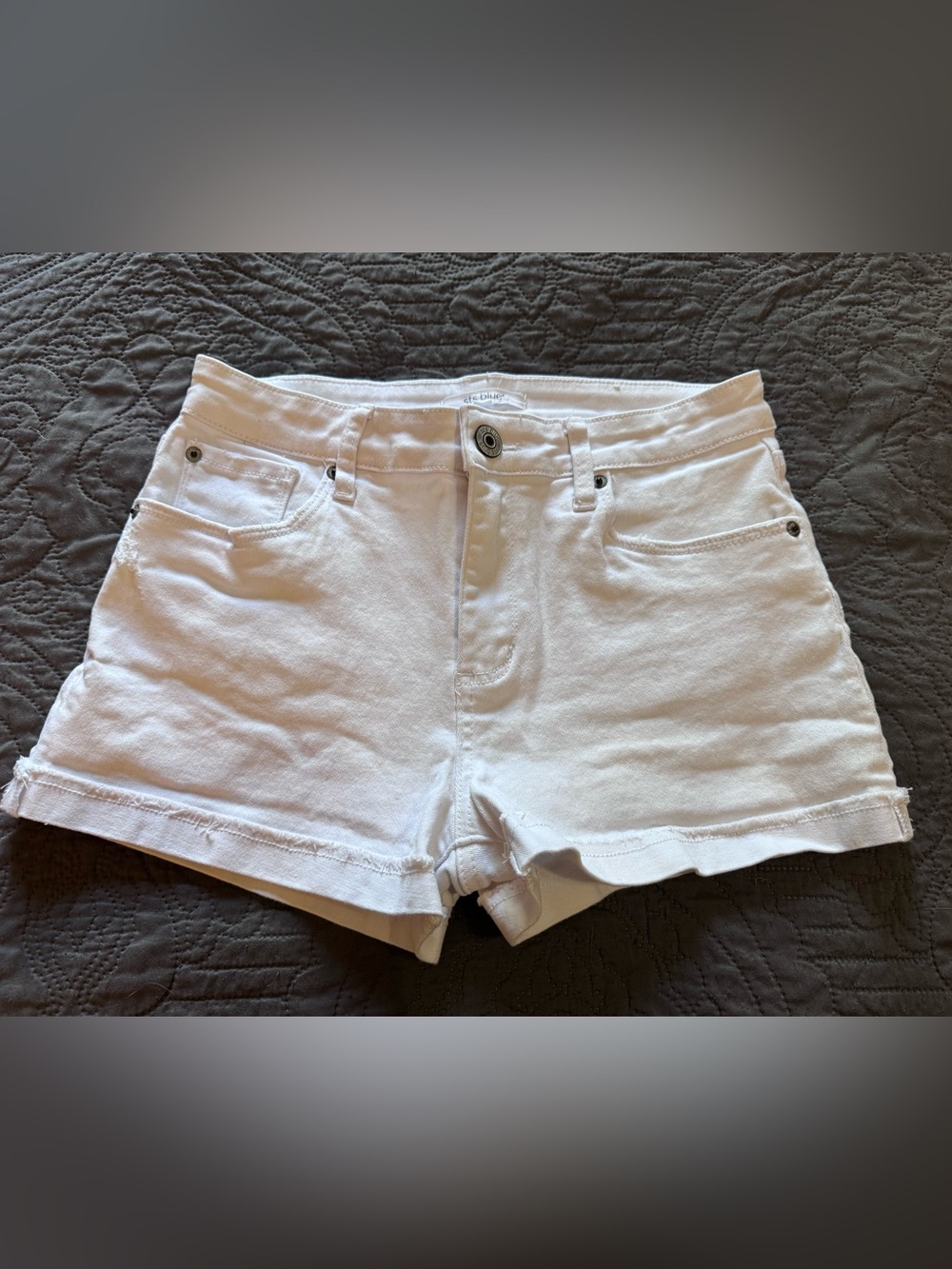 STS Blue White Denim Jean Shorts